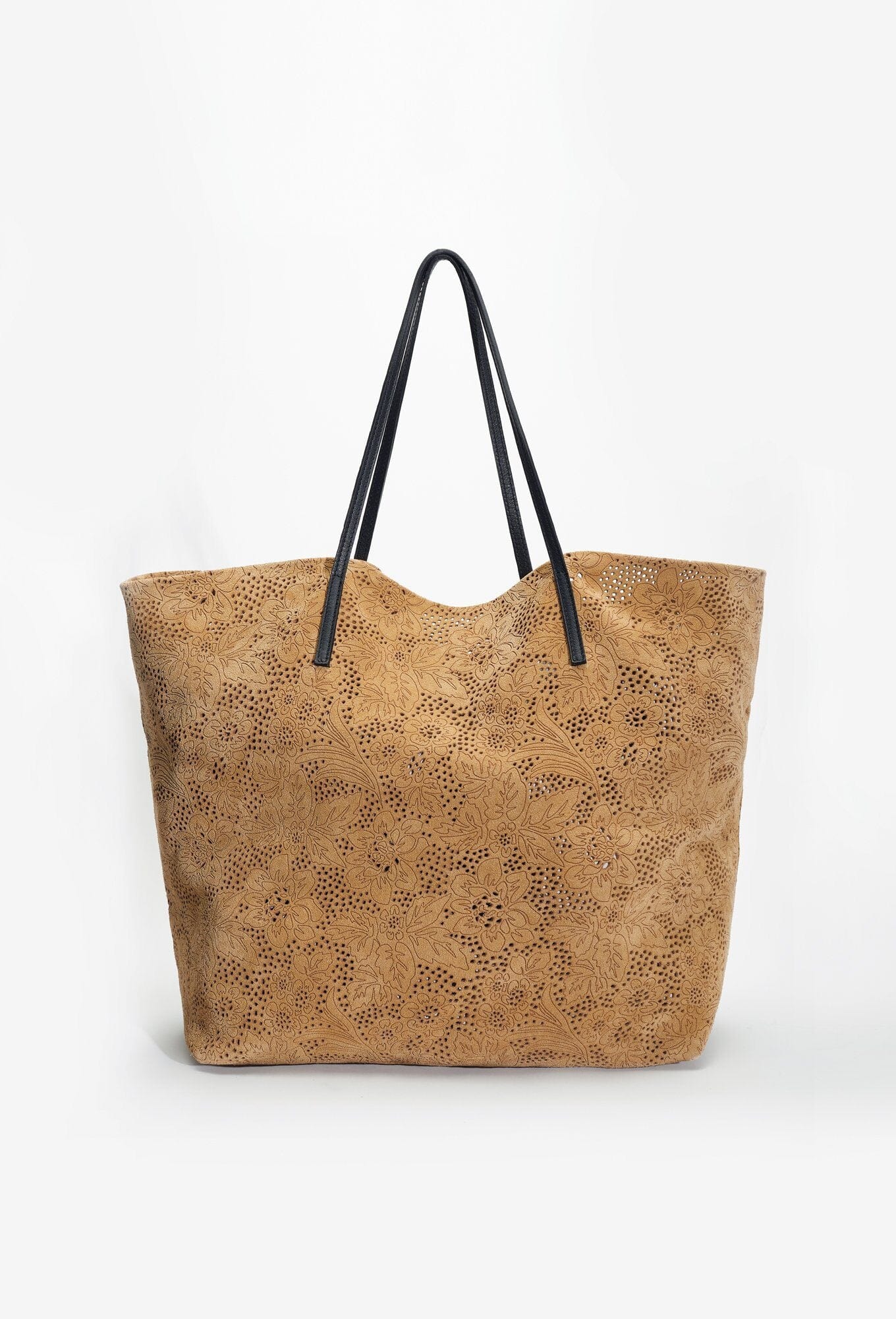 Vinci Suede Tote