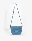 Naples Suede Saddle Bag