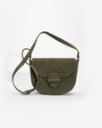 Naples Suede Saddle Bag