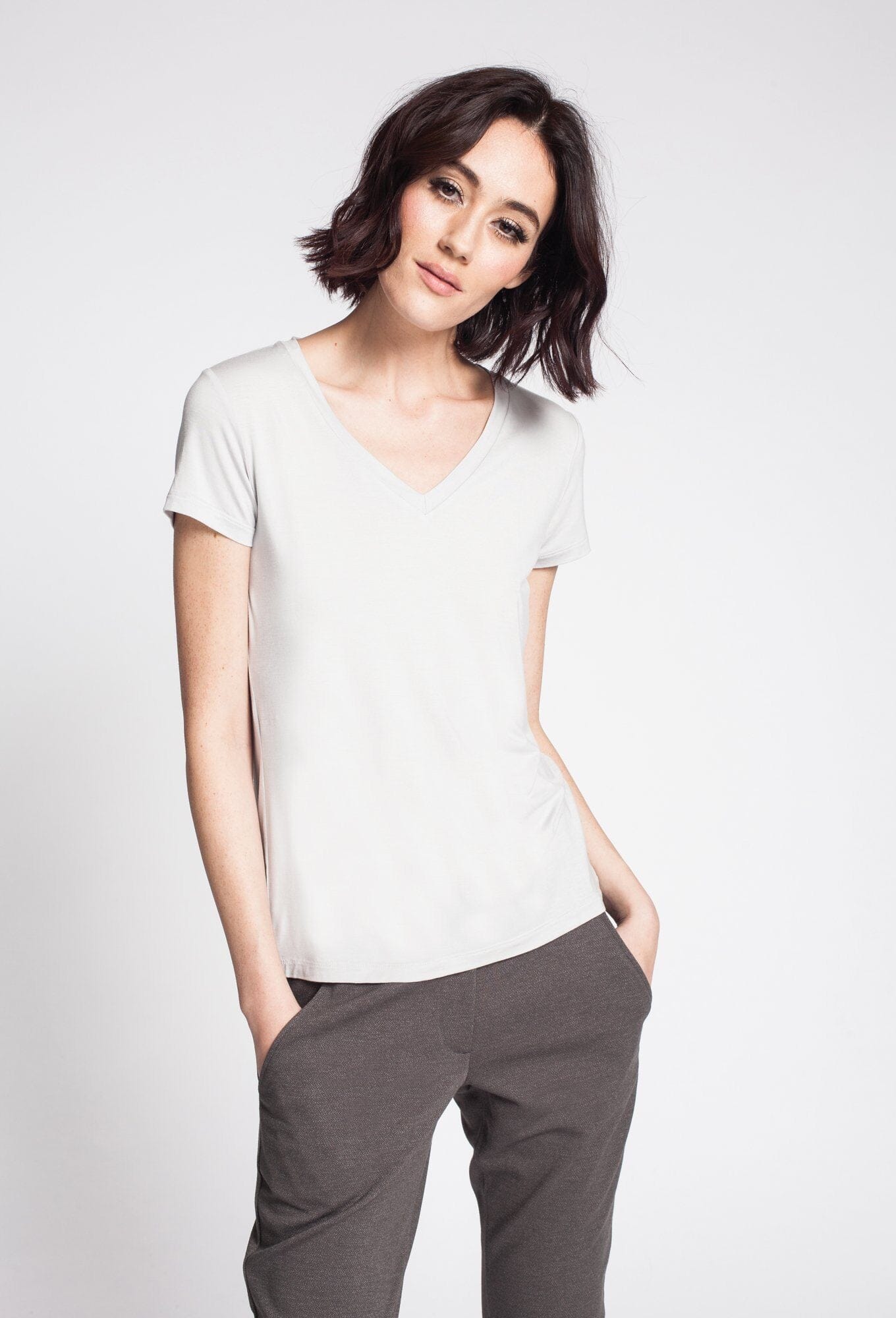V-Neck Modal Tee