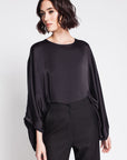 Batwing Silk Top