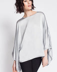 Batwing Silk Top
