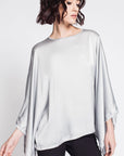 Batwing Silk Top
