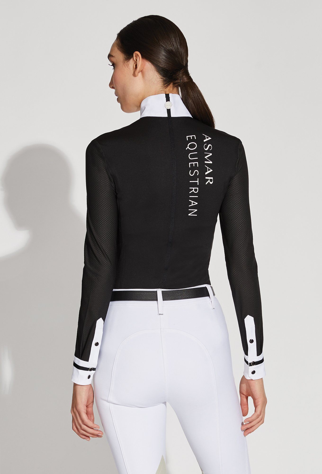 Rila Mesh Paneled Show Shirt – Asmar Equestrian