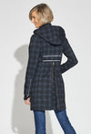 Black/Plaid - Deb is 5’10, dress size 6. Wearing S