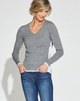 Grey - Deb is 5’10, dress size 6. Wearing XS