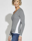 Grey - Deb is 5’10, dress size 6. Wearing XS