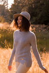 Grey - Kiki is 5’9, dress size 4. Wearing XS
