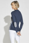 Navy - Deb is 5’10, dress size 6. Wearing XS