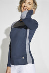 Navy - Deb is 5’10, dress size 6. Wearing XS