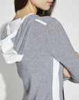 Grey - Emily is 5’10, dress size 2. Wearing XS