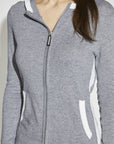 Grey - Emily is 5’10, dress size 2. Wearing XS