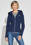 Navy - Deb is 5’10, dress size 6. Wearing S
