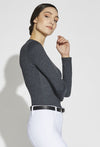 Charcoal - Emily is 5’10, dress size 2. Wearing XS