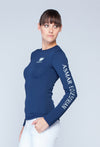 Women's AE Logo Long-sleeved T