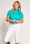 Tropical Green - Courtney is 5’11, dress size 12. Wearing L