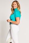 Tropical Green - Courtney is 5’11, dress size 12. Wearing L