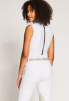 White - Kiki is 5’9, dress size 4. Wearing XS