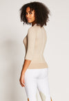 Jute/ White - Kiki is 5’9, dress size 4. Wearing XS