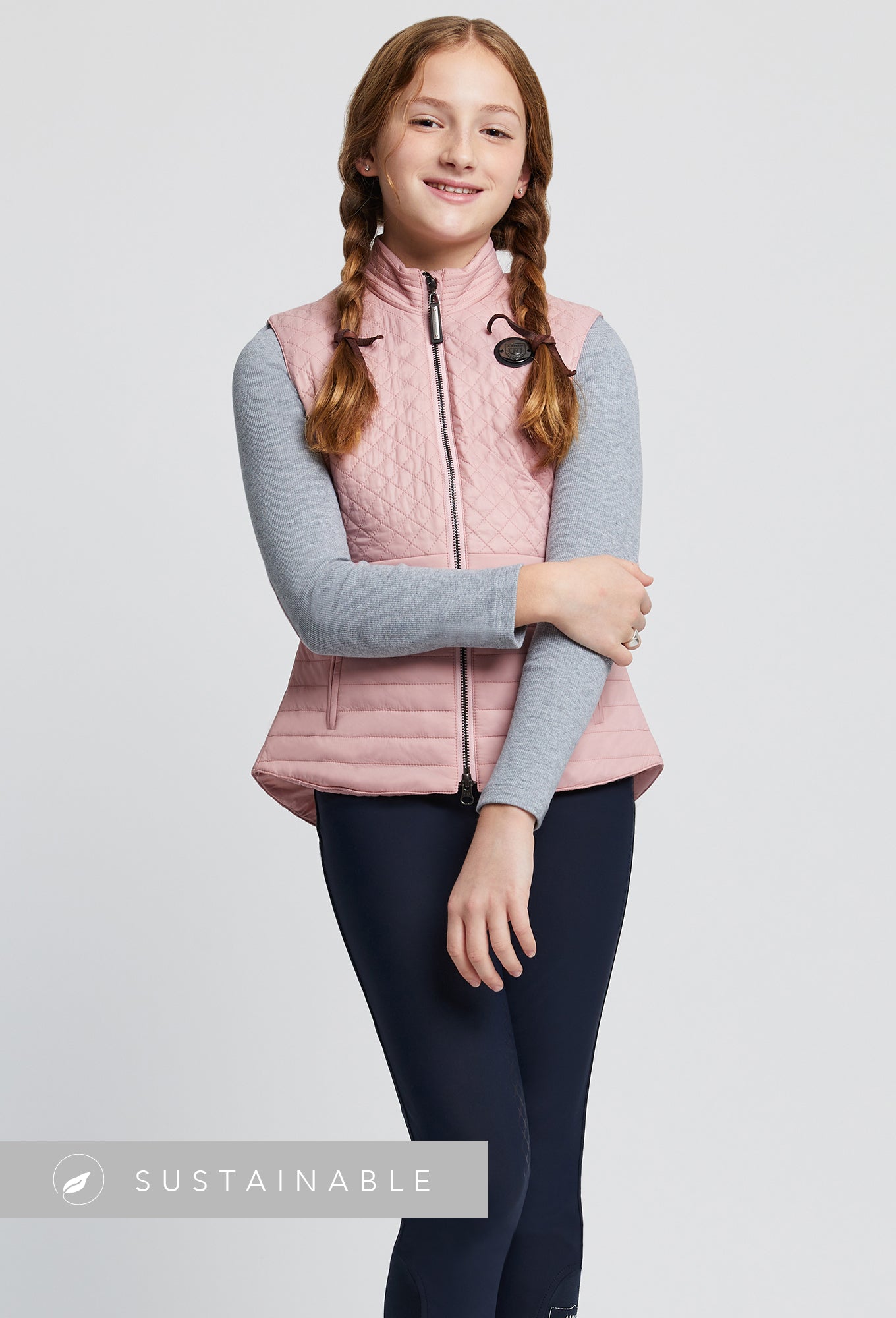 ジャケット・アウター klee Wrap ribbon quilted vest ジャケット・アウター klee Wrap ribbon quilted vest Cotton