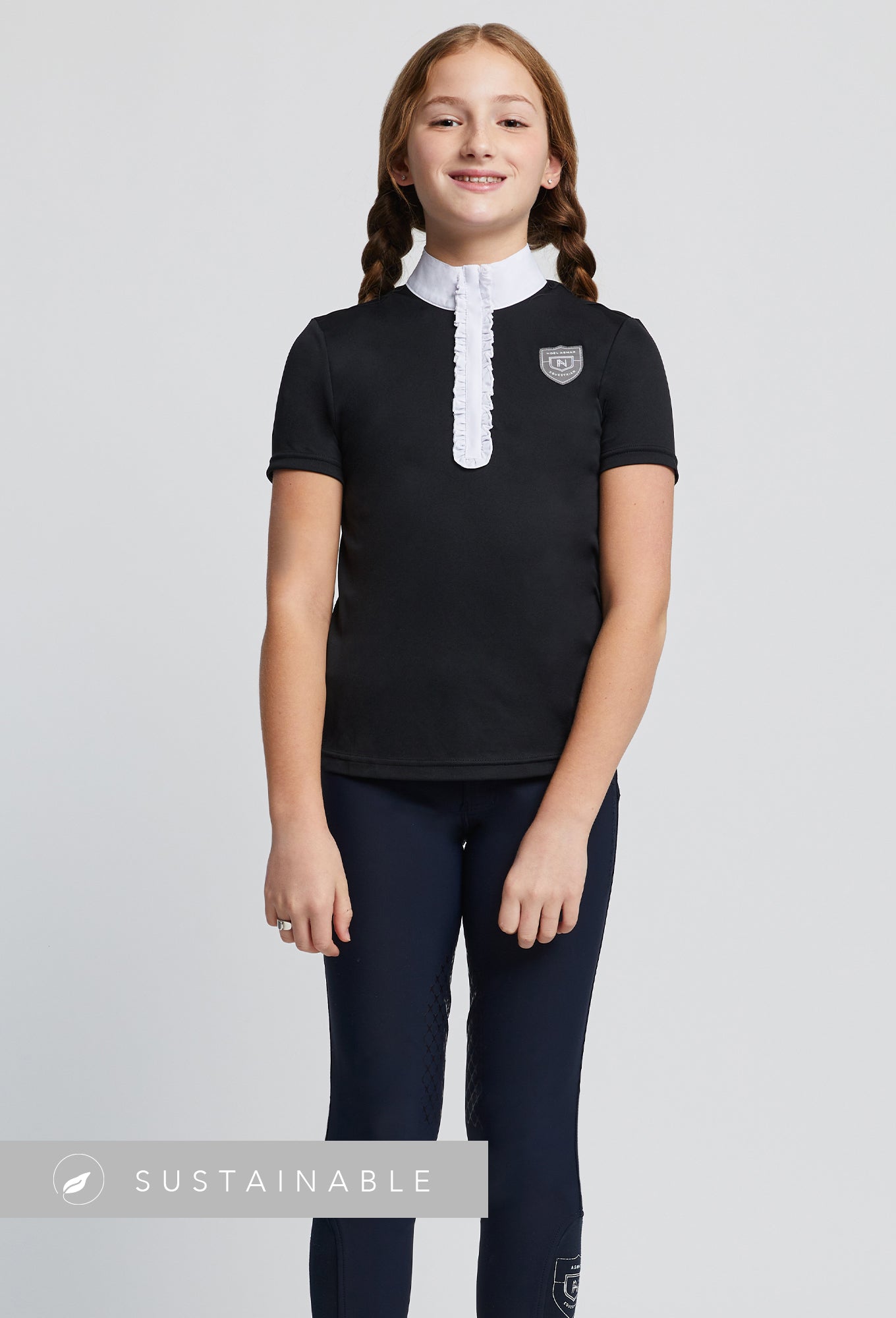 Girls Ruffle Show Shirt