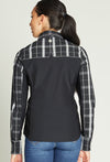 Midnight Plaid Western Show Shirt