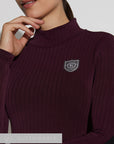 Jackie Tencel Ribbed Mockneck