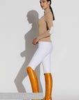 Jackie Tencel Ribbed Mockneck