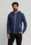 Men's Cotton & Cashmere Zip-Up