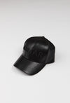 Vegan Leather Logo Cap