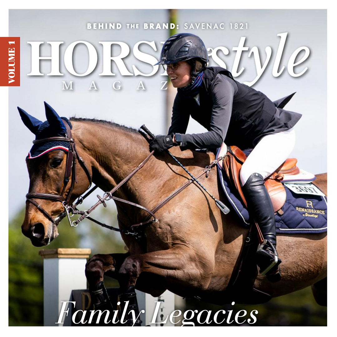  Horse and Style Magazine Volume 1 with image of a horse and female rider.