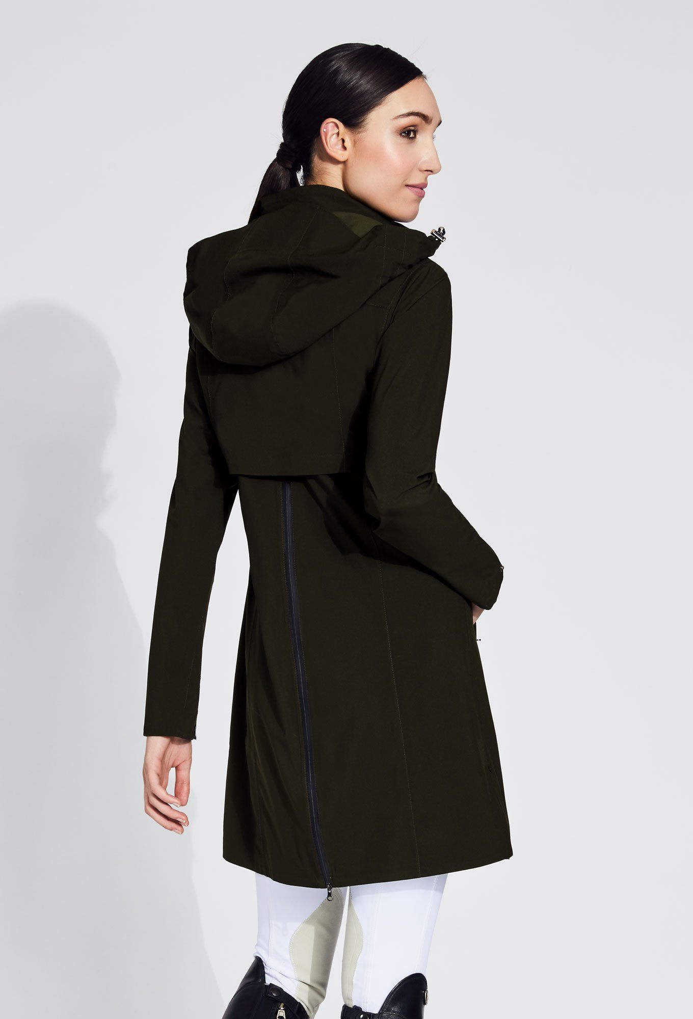 ジャケット・アウター deres 9th collection short coat (noir) Women's Zipper Jacket - A New Day™ Black XS: Recycled