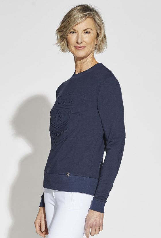Navy - Deb is 5’10, dress size 6. Wearing XS