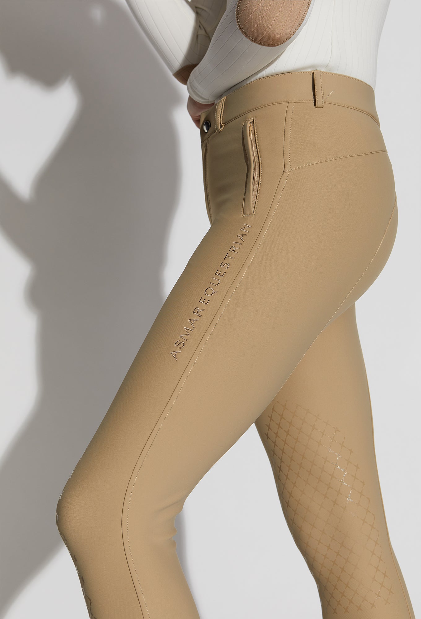 Winter Riding Breeches Rosewood with Silicone Knee Patch – EquiZone Online