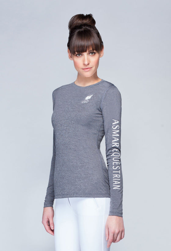 Women's AE Logo Long-sleeved T