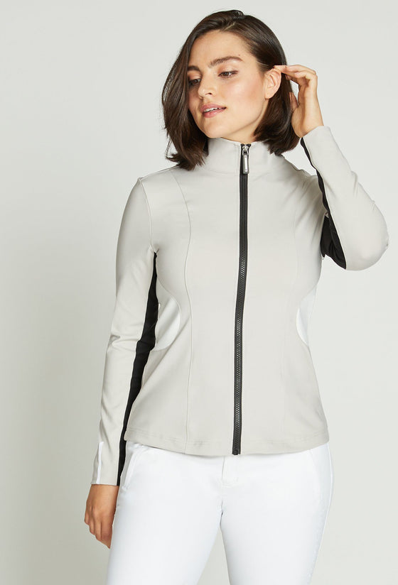 Eleanor Compression Zip Up