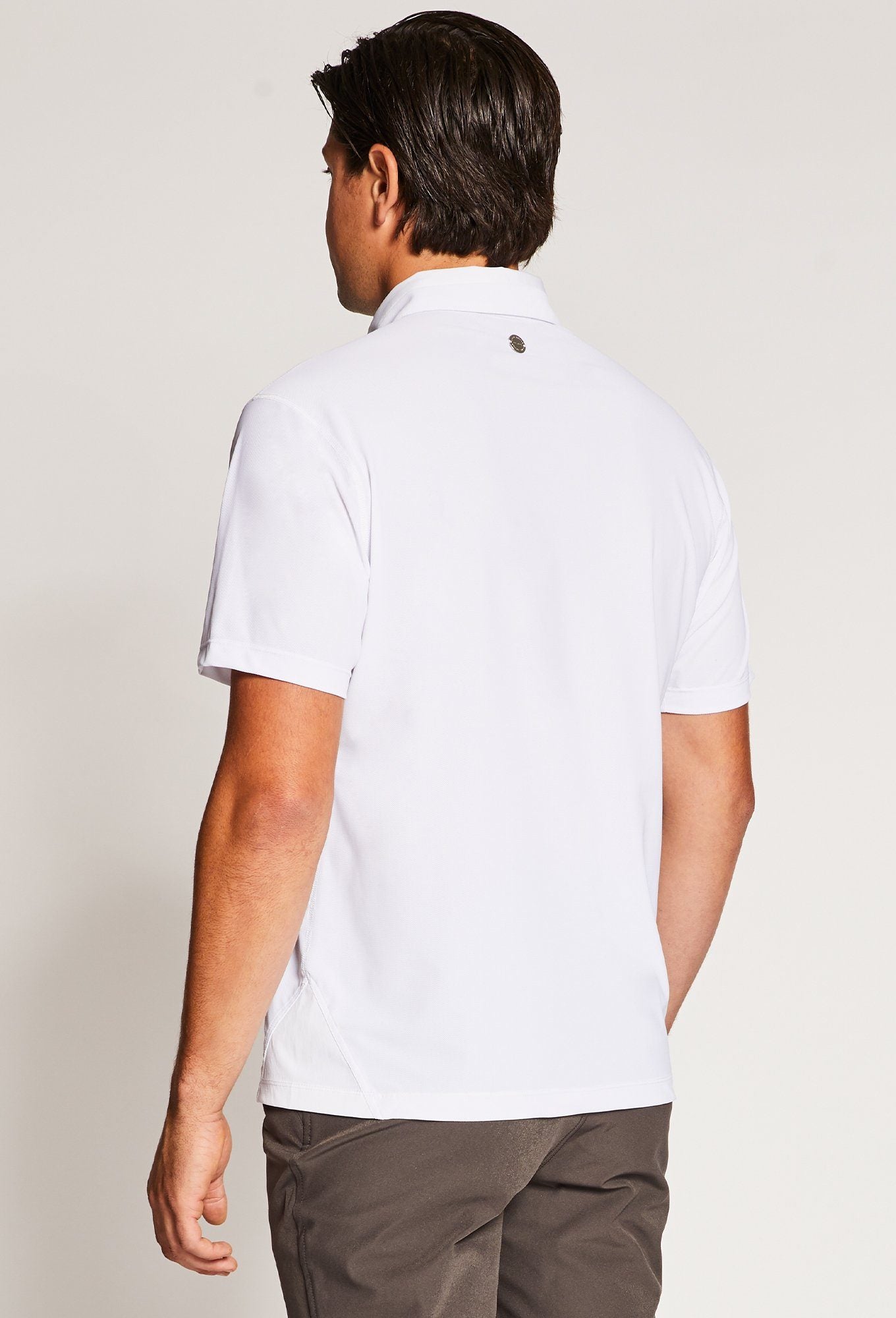 mens mesh polo