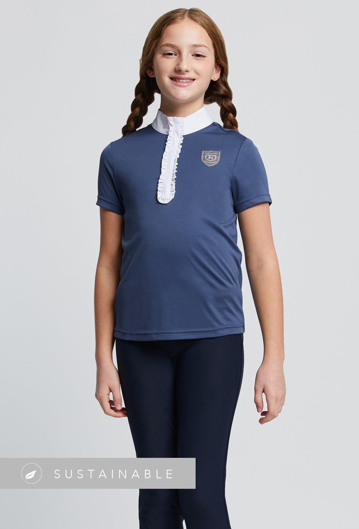 Girls Ruffle Show Shirt