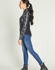 Midnight Plaid Western Show Shirt