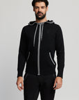 Men's Cotton & Cashmere Zip-Up