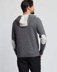 Men's Cotton & Cashmere Zip-Up