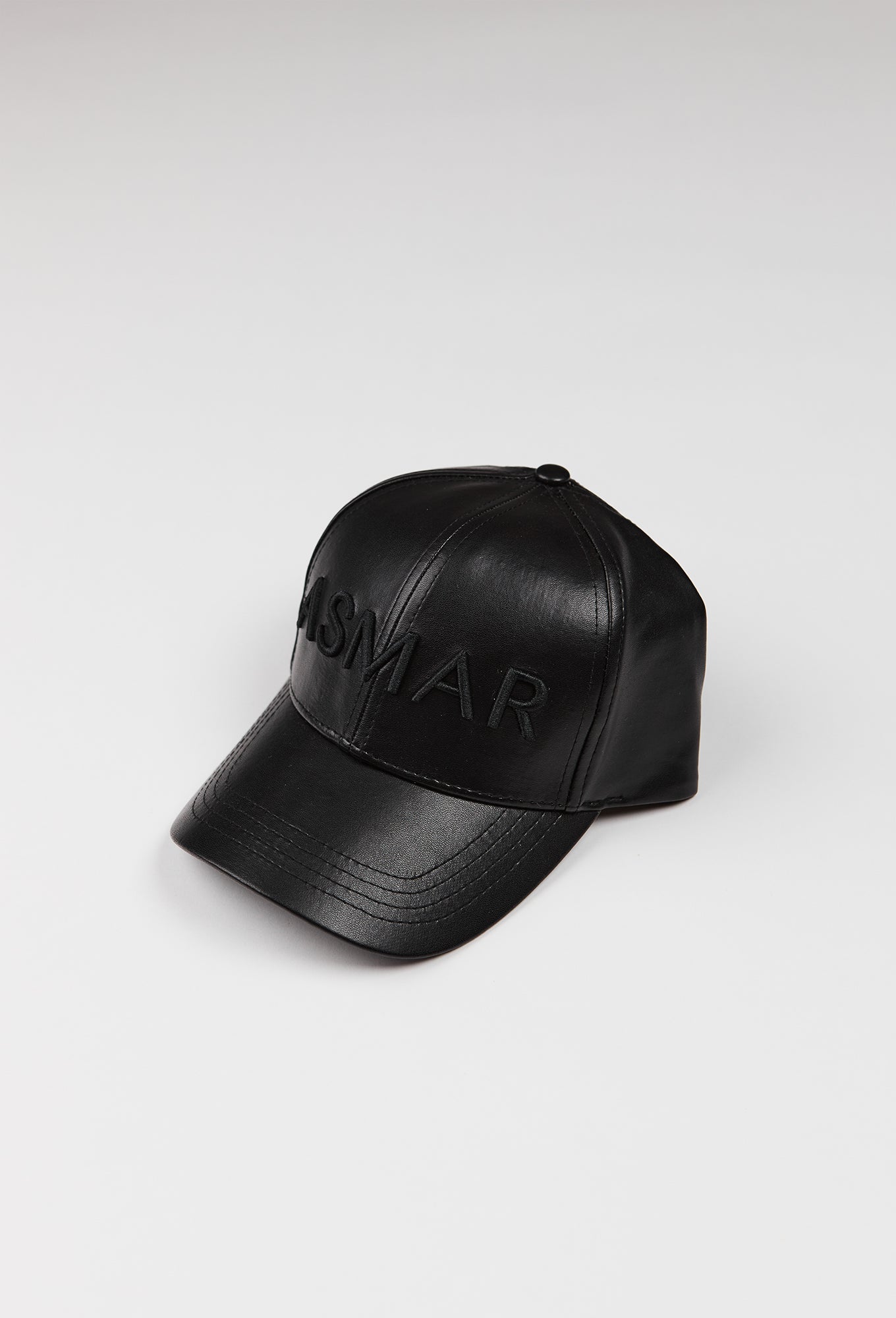 Vegan Leather Logo Cap